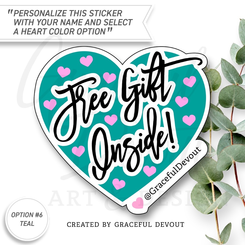 Free Gift Inside! - 2" (inches)(48ct.) Stickers - Picture 7 of 14
